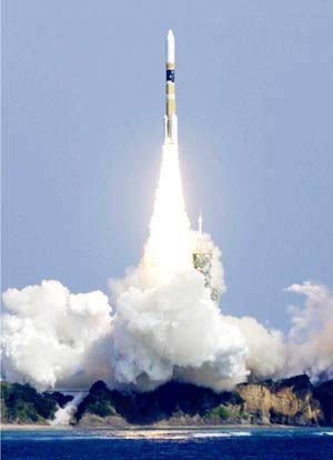 Tên lửa đẩy H-2A của Nhật Bản dùng để phóng vệ tinh